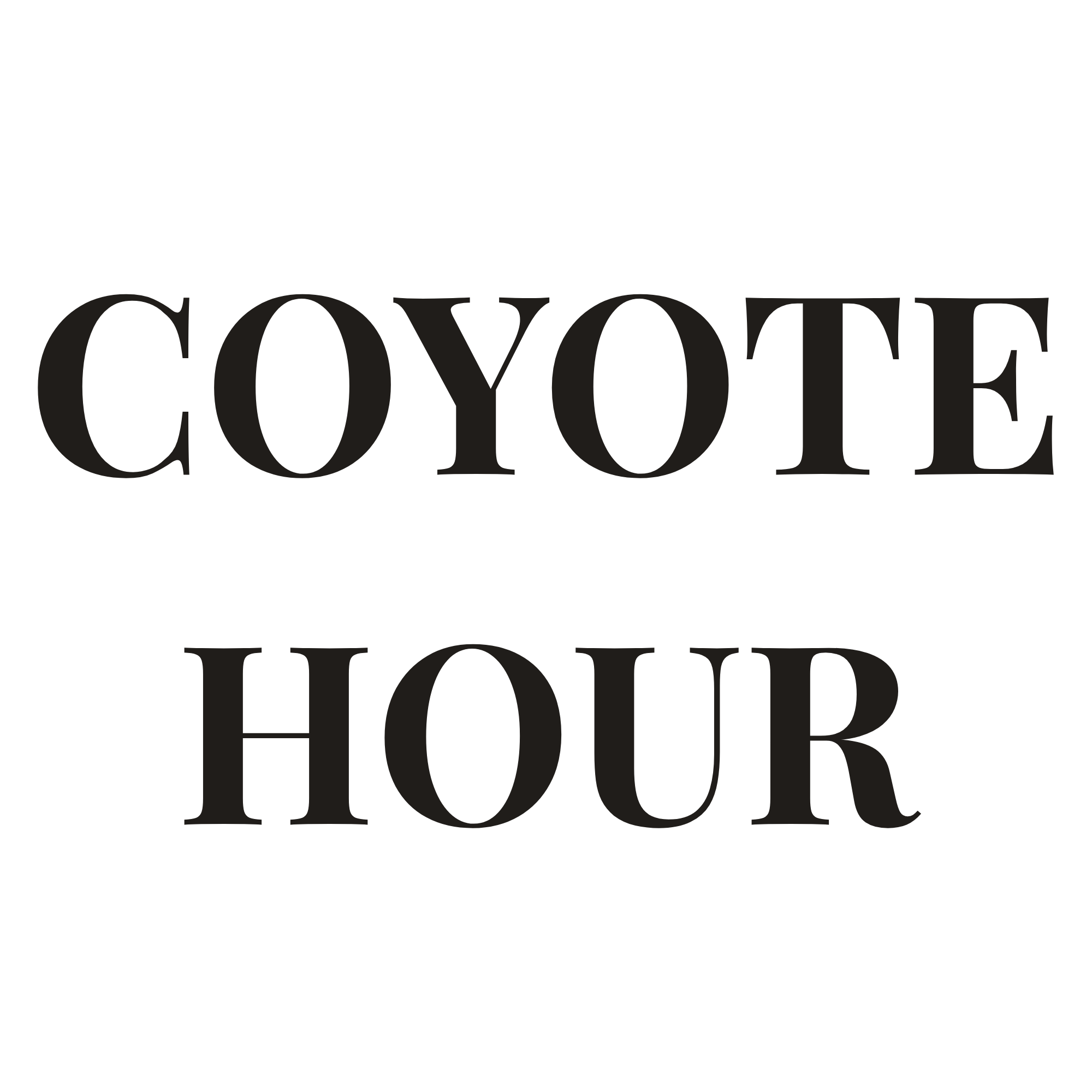 Coyote Hour